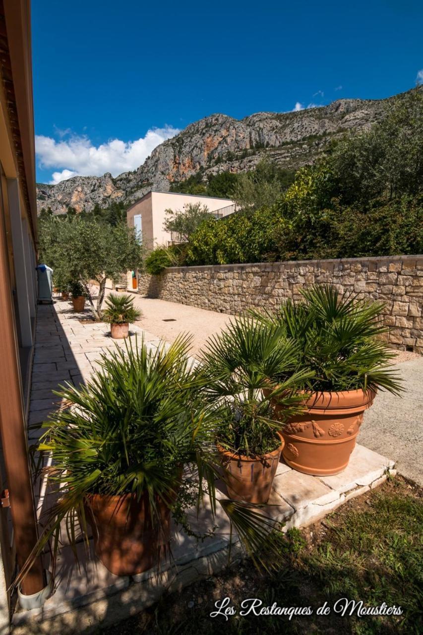 Hotel Les Restanques De Moustiers Zewnętrze zdjęcie